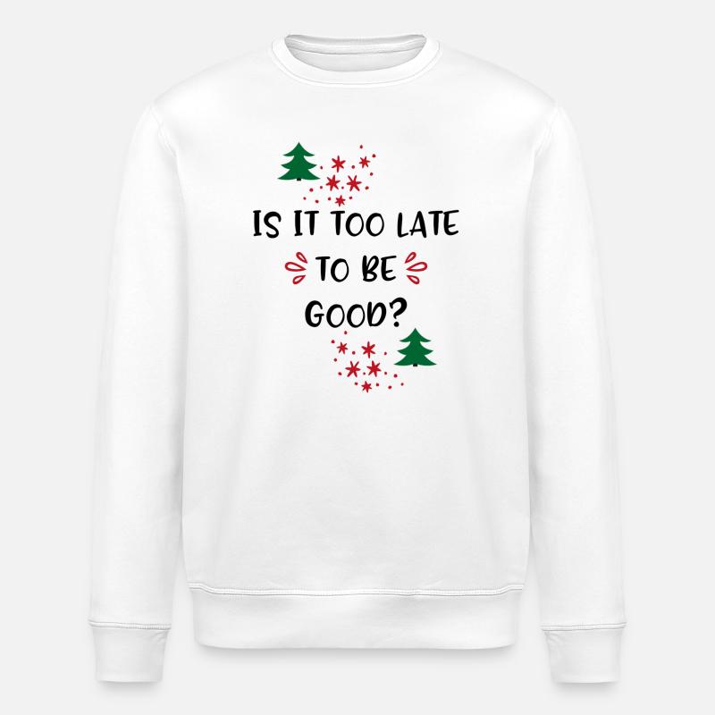 Weihnachten - Stanley/Stella Unisex Bio-Sweatshirt ROLLER - Weiß