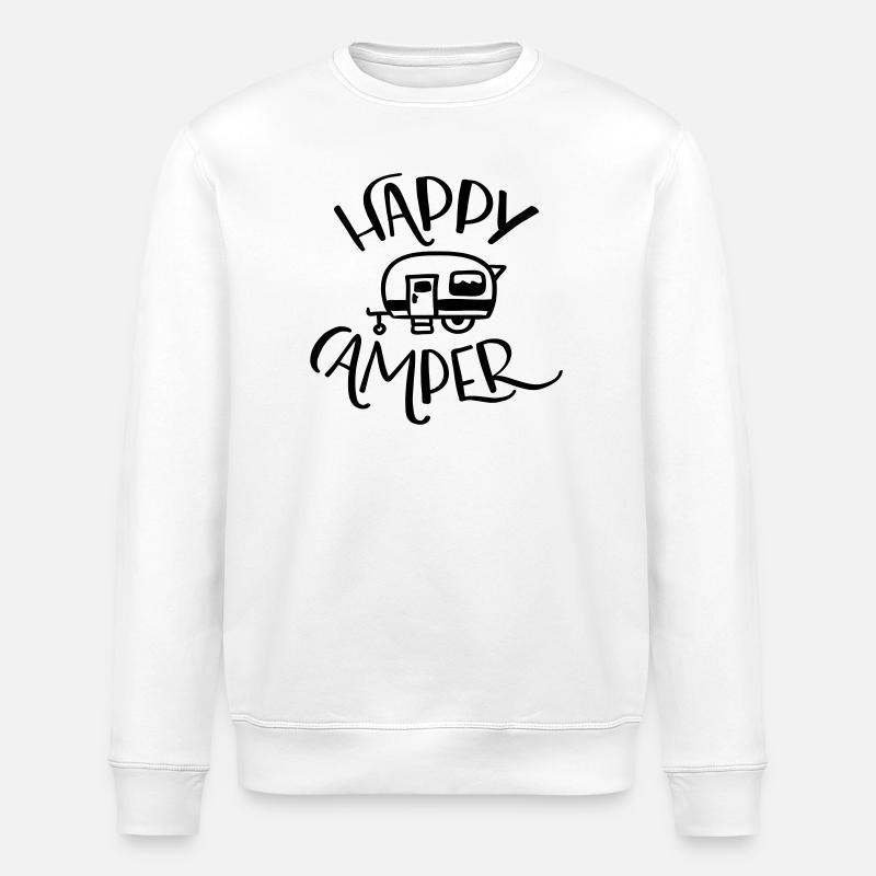 Happy Camper - Sweat bio ROLLER Stanley/Stella Unisexe - blanc
