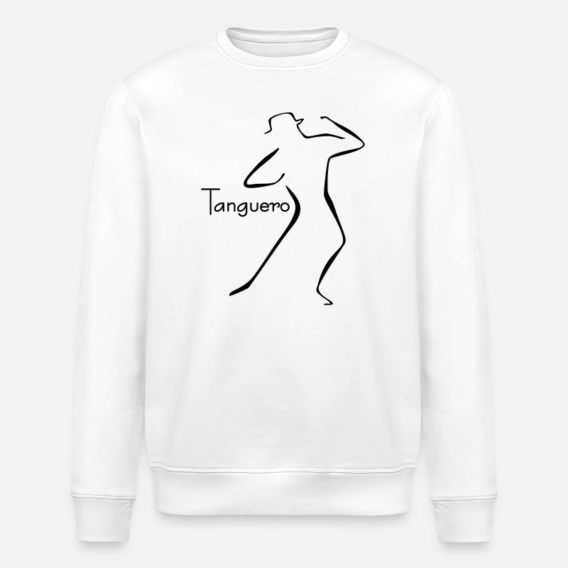 Tango-5 - Stanley/Stella Unisex Bio-Sweatshirt ROLLER - Weiß