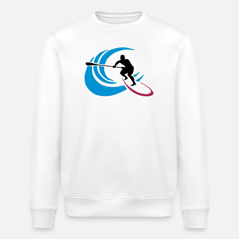 Wassersport ⛵️  - Stanley/Stella Unisex Bio-Sweatshirt ROLLER - Weiß
