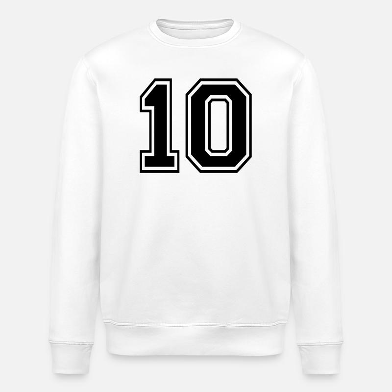 10 - Sweat bio ROLLER Stanley/Stella Unisexe - blanc