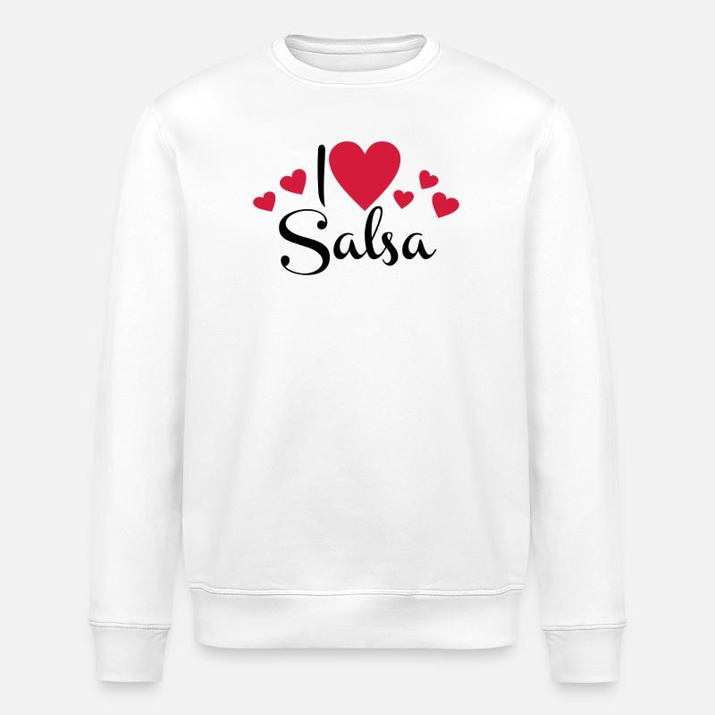 2541614 113586423 salsa - Stanley/Stella Unisex Bio-Sweatshirt ROLLER - Weiß