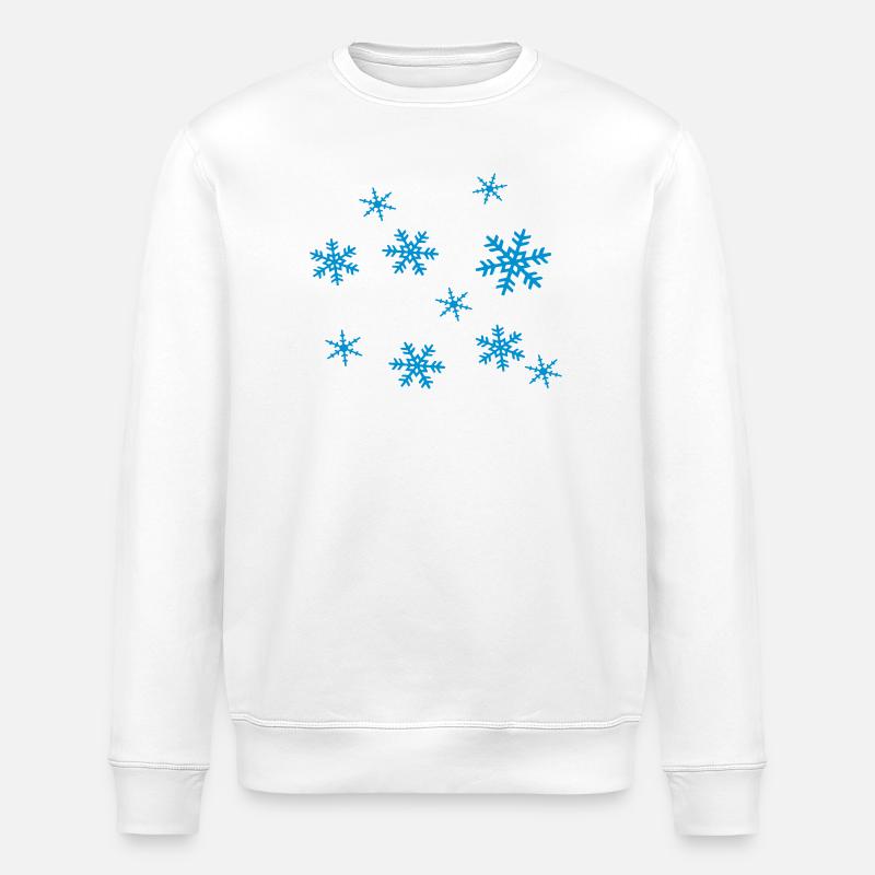 snow - Stanley/Stella ROLLER Unisex Organic Sweatshirt - white