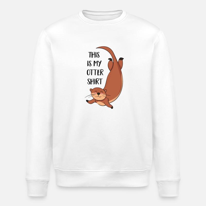 Otter - Stanley/Stella Unisex Bio-Sweatshirt ROLLER - Weiß