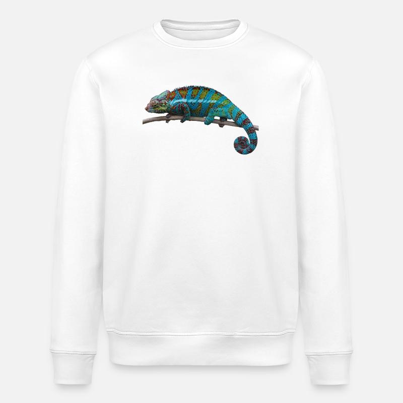 chameleon - Stanley/Stella ROLLER Unisex Organic Sweatshirt - white
