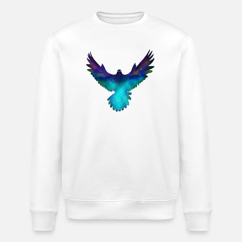 Adlerfalke - Stanley/Stella Unisex Bio-Sweatshirt ROLLER - Weiß