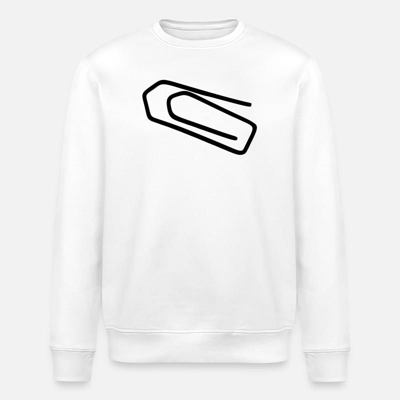 Gem - Stanley/Stella ROLLER Unisex Organic Sweatshirt - white