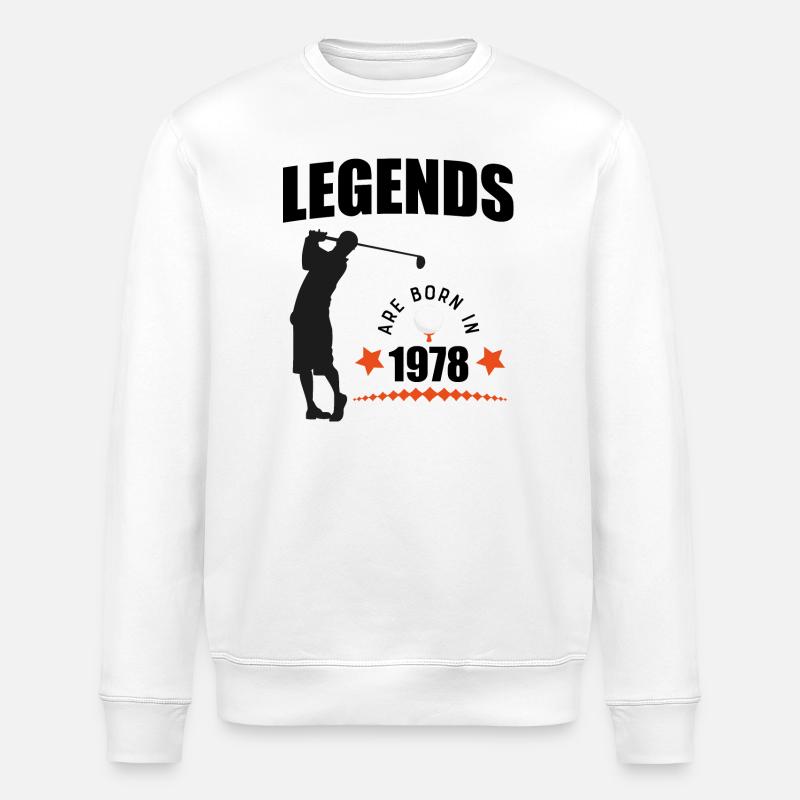 1978 - Stanley/Stella Unisex Bio-Sweatshirt ROLLER - Weiß