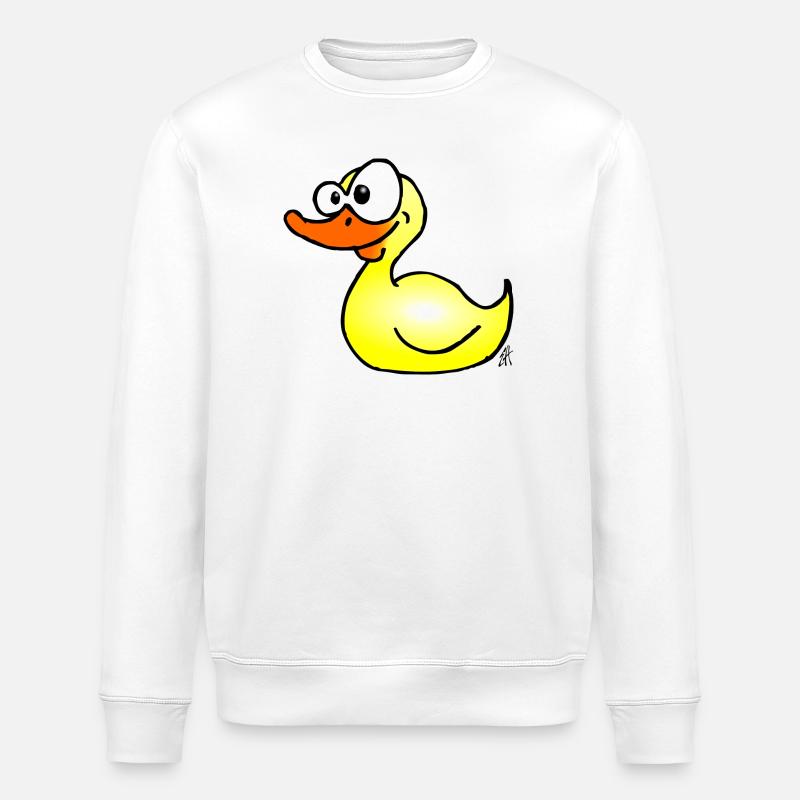 Canard - Sweat bio ROLLER Stanley/Stella Unisexe - blanc
