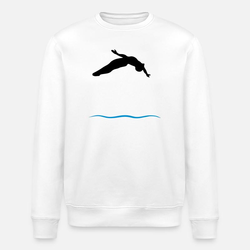 Turmspringer - Stanley/Stella Unisex Bio-Sweatshirt ROLLER - Weiß