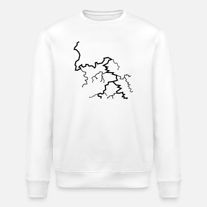 Blitz - Stanley/Stella Unisex Bio-Sweatshirt ROLLER - Weiß