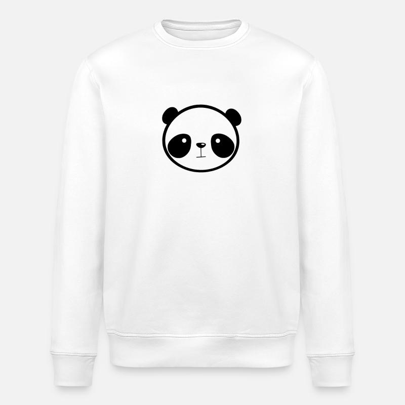 panda - Sweat bio ROLLER Stanley/Stella Unisexe - blanc