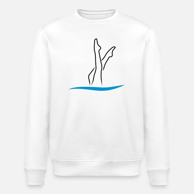 Nage synchrone - Sweat bio ROLLER Stanley/Stella Unisexe - blanc