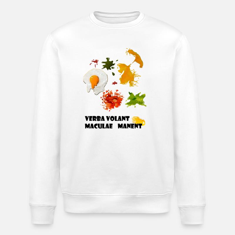 taches - Sweat bio ROLLER Stanley/Stella Unisexe - blanc