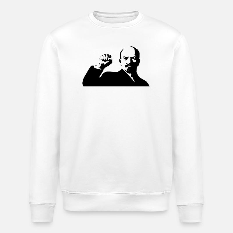 Lenin - Sweat bio ROLLER Stanley/Stella Unisexe - blanc