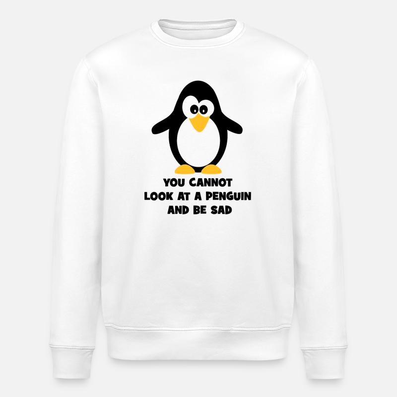 Pingouin - Sweat bio ROLLER Stanley/Stella Unisexe - blanc