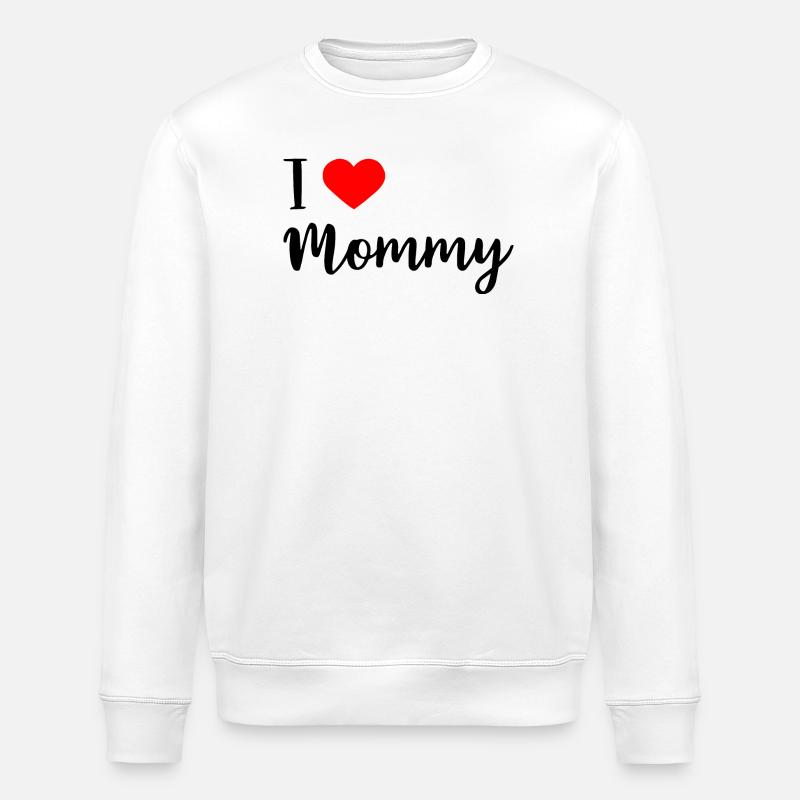 j'aime maman - Sweat bio ROLLER Stanley/Stella Unisexe - blanc