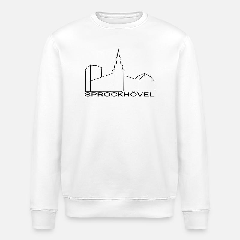 Sprockhövel - Stanley/Stella Unisex Bio-Sweatshirt ROLLER - Weiß