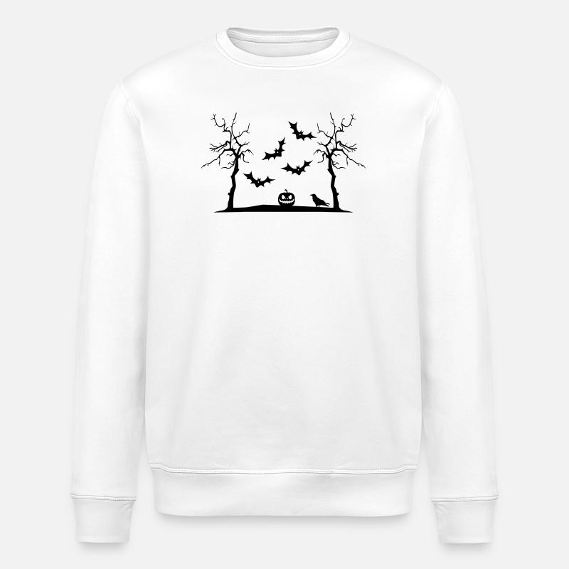 Halloween - Stanley/Stella Unisex Bio-Sweatshirt ROLLER - Weiß