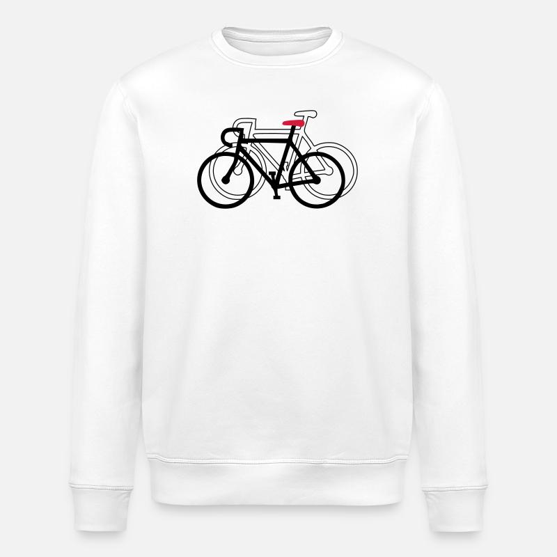 rad - Stanley/Stella Unisex Bio-Sweatshirt ROLLER - Weiß