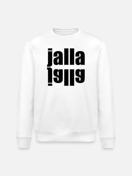 Jalla jalla - Stanley/Stella Unisex Bio-Sweatshirt ROLLER - Weiß