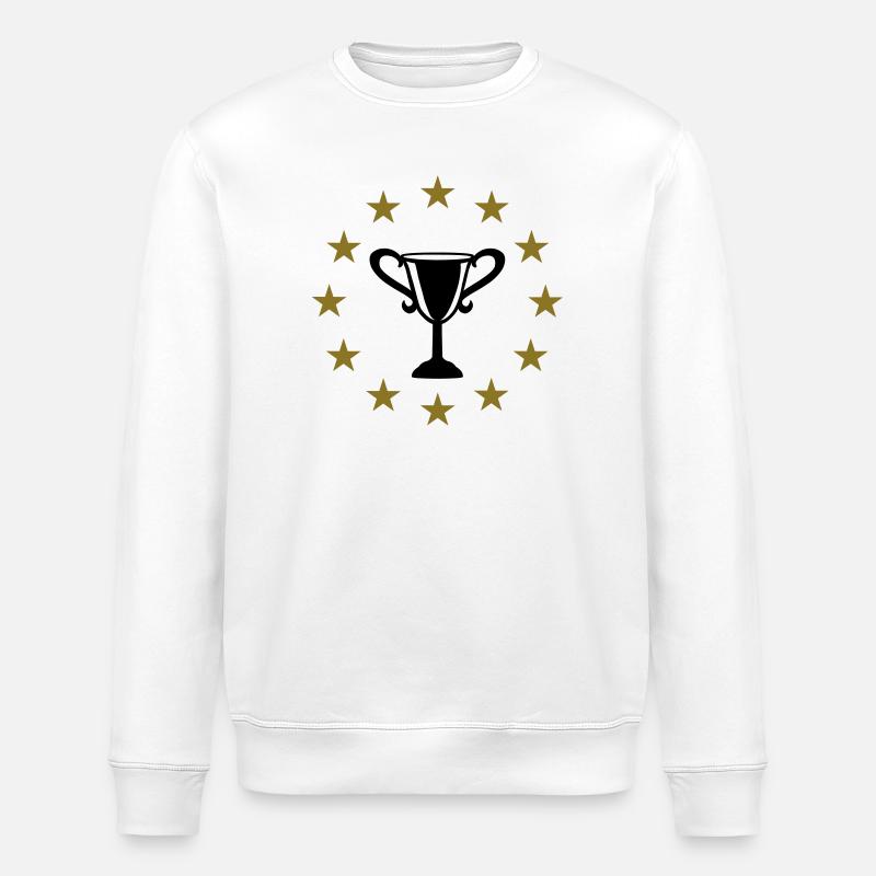 Trophäe & Sternen - Stanley/Stella Unisex Bio-Sweatshirt ROLLER - Weiß