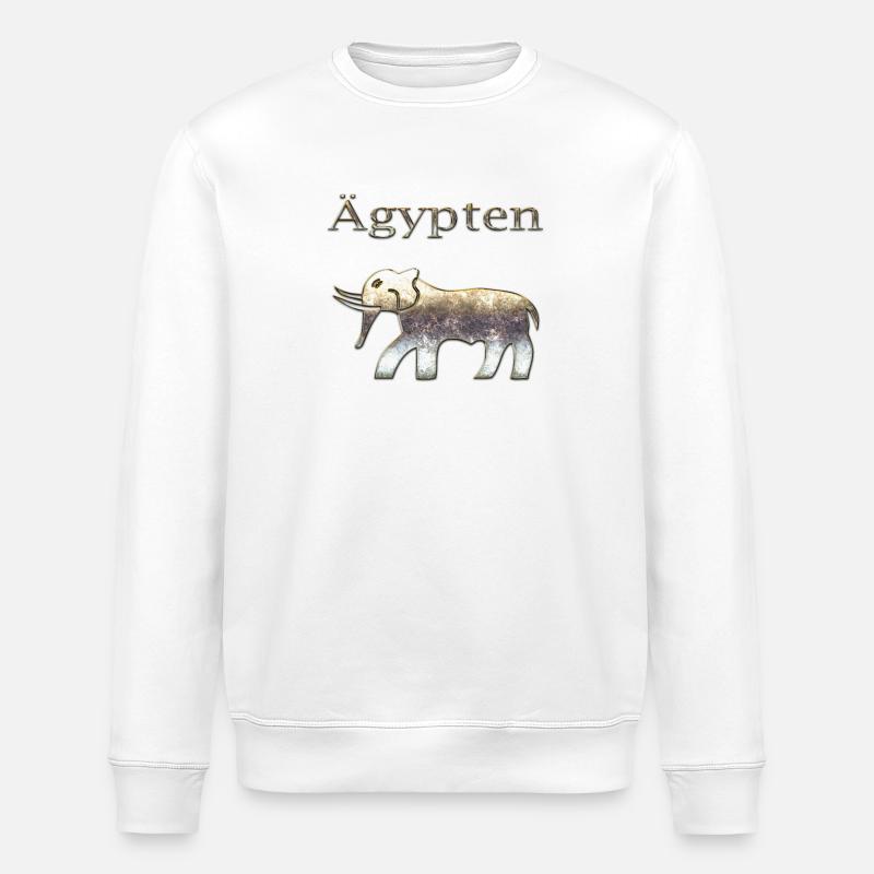 Ägypten 64 - Stanley/Stella Unisex Bio-Sweatshirt ROLLER - Weiß