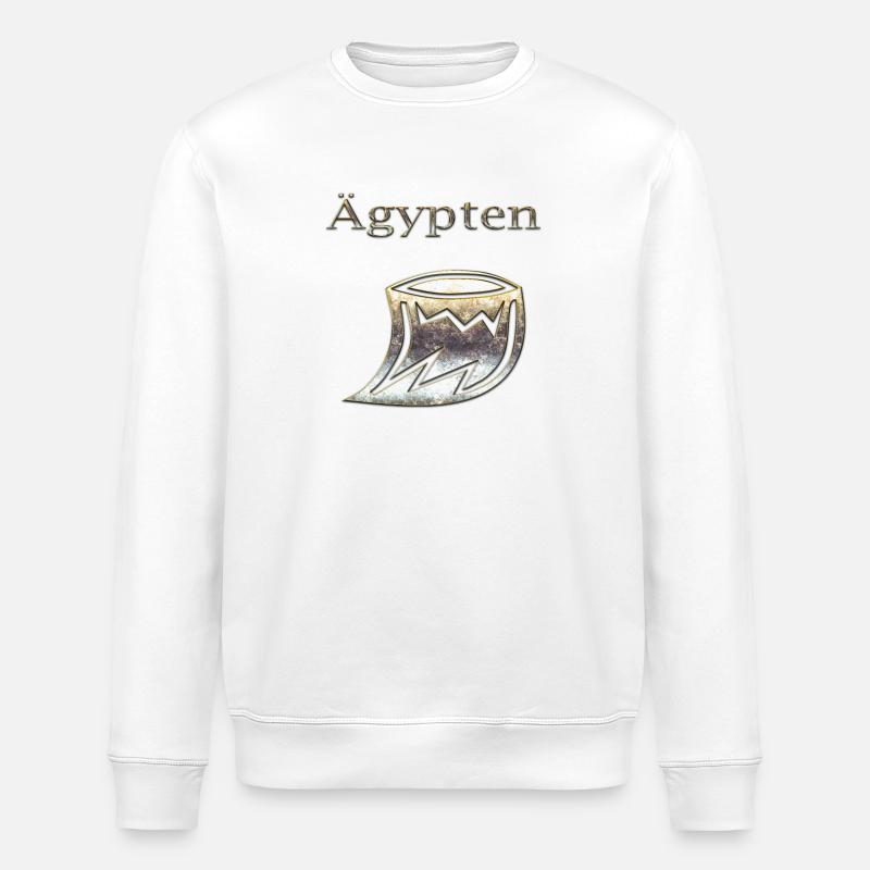 Egypte 75 - Sweat bio ROLLER Stanley/Stella Unisexe - blanc