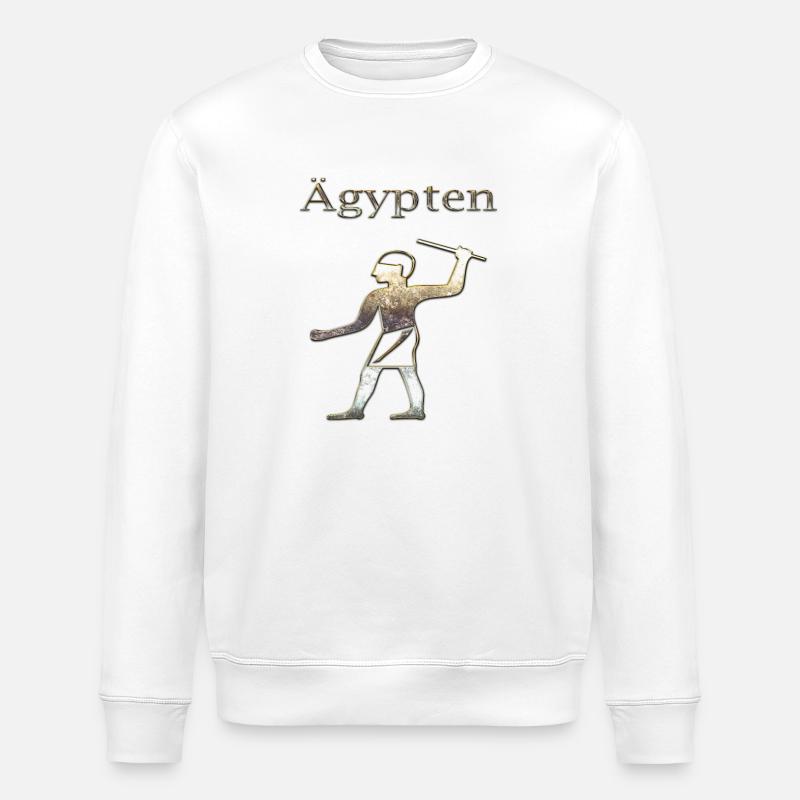 Ägypten 83 - Stanley/Stella Unisex Bio-Sweatshirt ROLLER - Weiß
