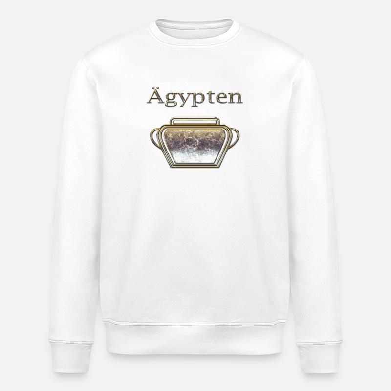 Ägypten 90 - Stanley/Stella Unisex Bio-Sweatshirt ROLLER - Weiß
