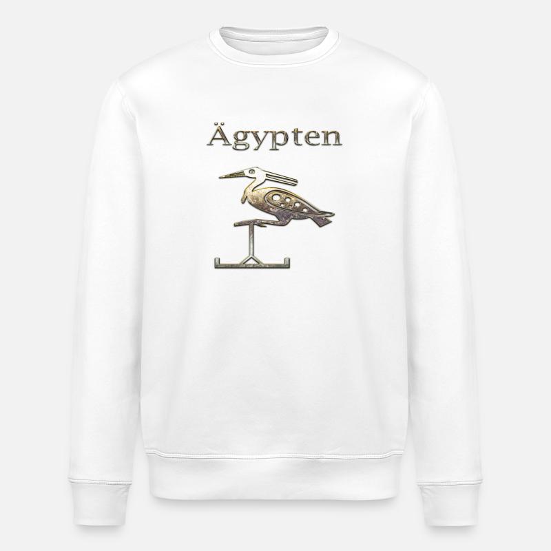 Egypte 84 - Sweat bio ROLLER Stanley/Stella Unisexe - blanc