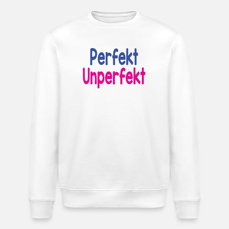 Parfait - Imperfique - Sweat bio ROLLER Stanley/Stella Unisexe - blanc