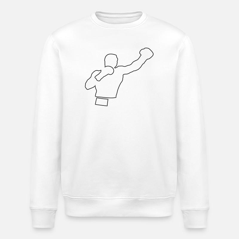 boxing - Sweat bio ROLLER Stanley/Stella Unisexe - blanc