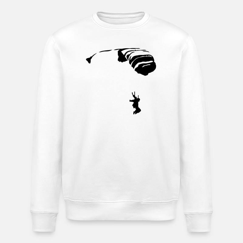 Parachute - Sweat bio ROLLER Stanley/Stella Unisexe - blanc