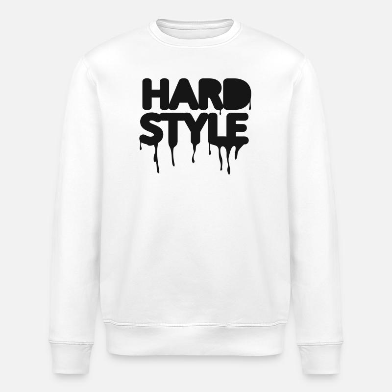 hardstyle techno music - Stanley/Stella Unisex Bio-Sweatshirt ROLLER - Weiß