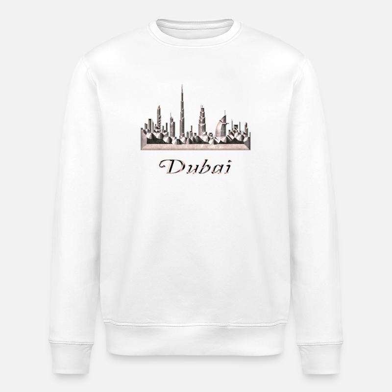 Dubai - Stanley/Stella Unisex Bio-Sweatshirt ROLLER - Weiß