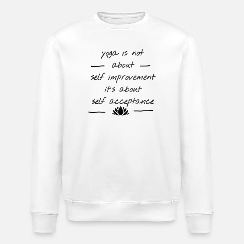 yoga - Sweat bio ROLLER Stanley/Stella Unisexe - blanc