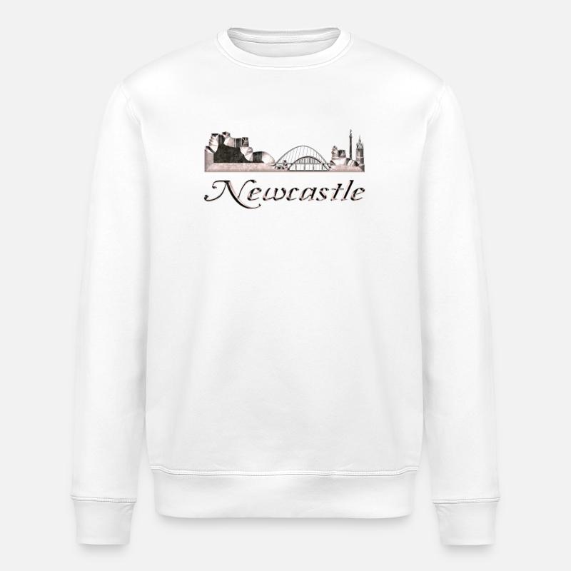 Newcastle - Stanley/Stella Unisex Bio-Sweatshirt ROLLER - Weiß