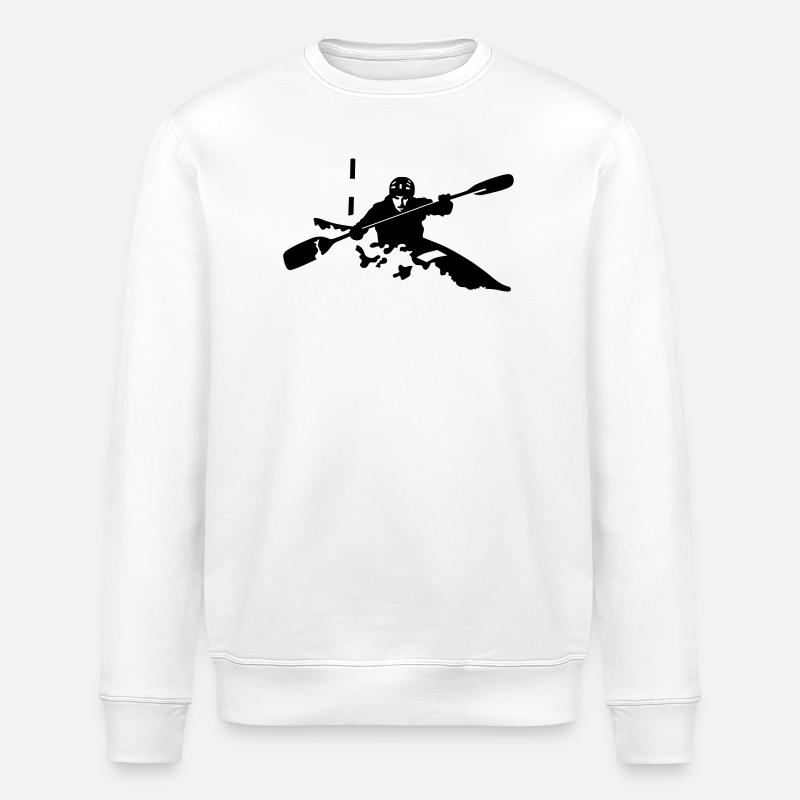 kayak - Sweat bio ROLLER Stanley/Stella Unisexe - blanc