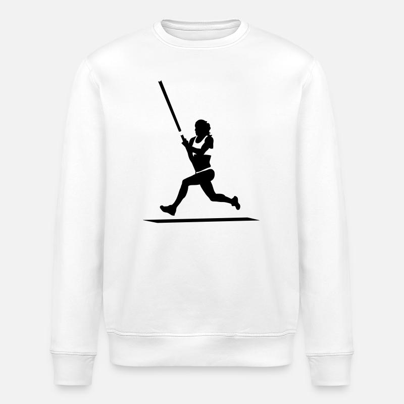 Jump - Stanley/Stella ROLLER Unisex Organic Sweatshirt - white