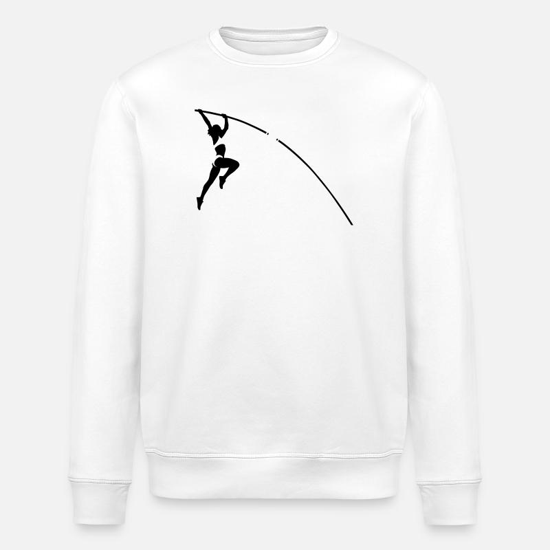 Jump - Sweat bio ROLLER Stanley/Stella Unisexe - blanc