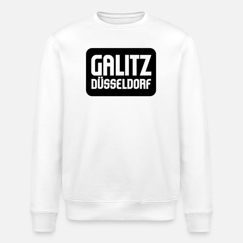 Galitz Logo - Stanley/Stella Unisex Bio-Sweatshirt ROLLER - Weiß