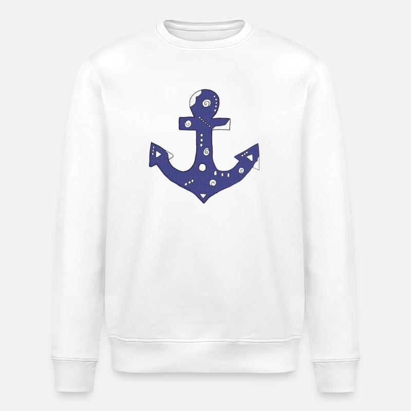 Anker - Stanley/Stella Unisex Bio-Sweatshirt ROLLER - Weiß