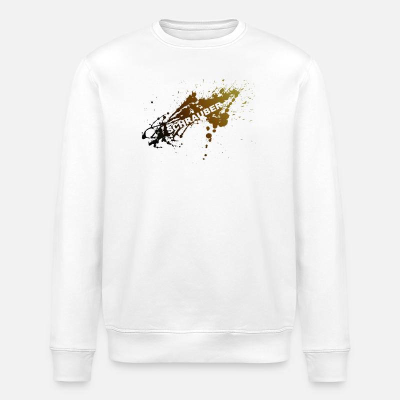 VISSEUSES - Sweat bio ROLLER Stanley/Stella Unisexe - blanc