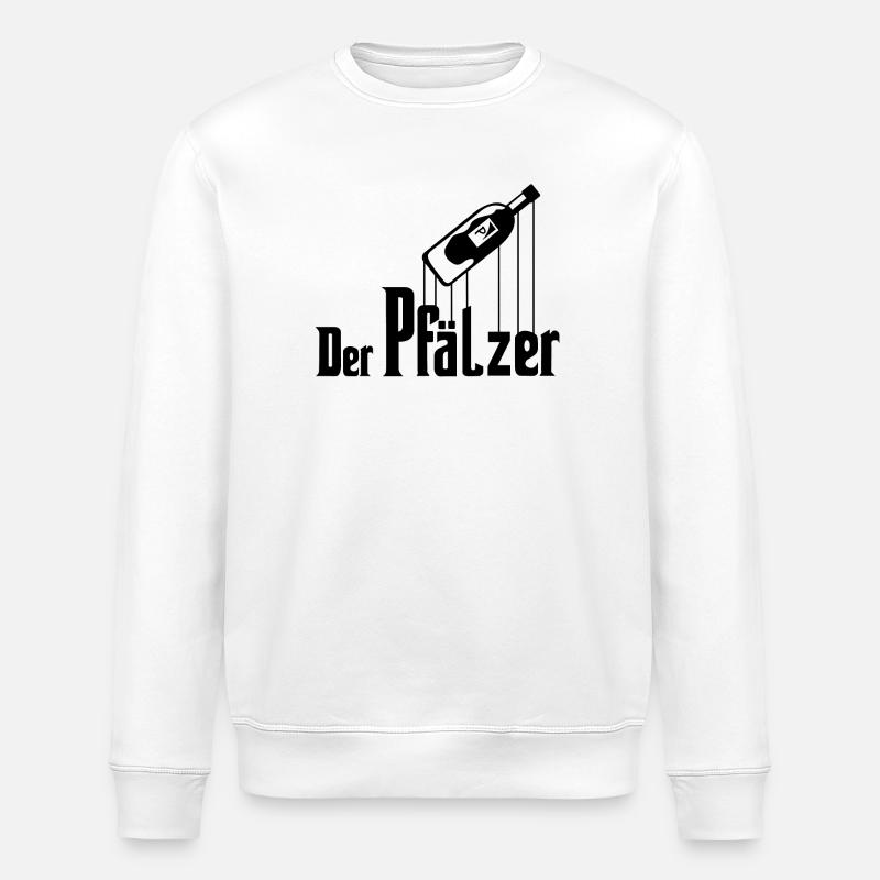 Der Pfälzer 2 - Stanley/Stella Unisex Bio-Sweatshirt ROLLER - Weiß