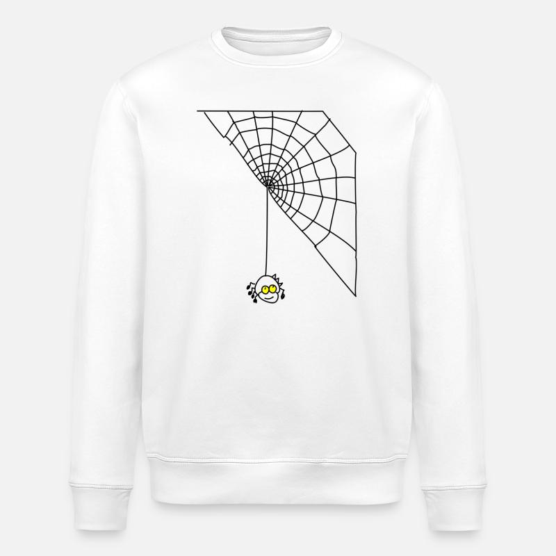 spider - Stanley/Stella ROLLER Unisex Organic Sweatshirt - white