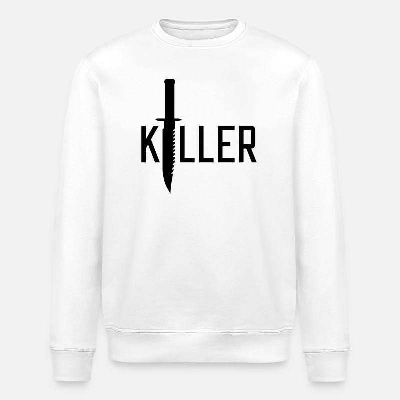 Killer - Sweat bio ROLLER Stanley/Stella Unisexe - blanc