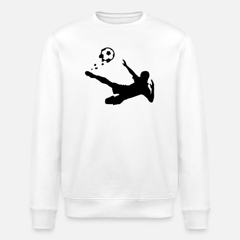 Fußball - Stanley/Stella Unisex Bio-Sweatshirt ROLLER - Weiß