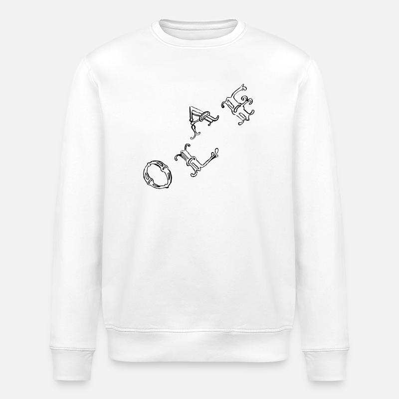 OLAF - Sweat bio ROLLER Stanley/Stella Unisexe - blanc