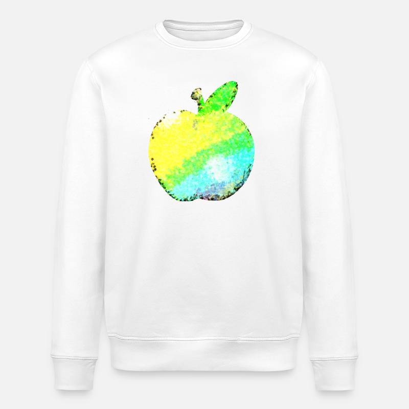 Apfel - Stanley/Stella Unisex Bio-Sweatshirt ROLLER - Weiß